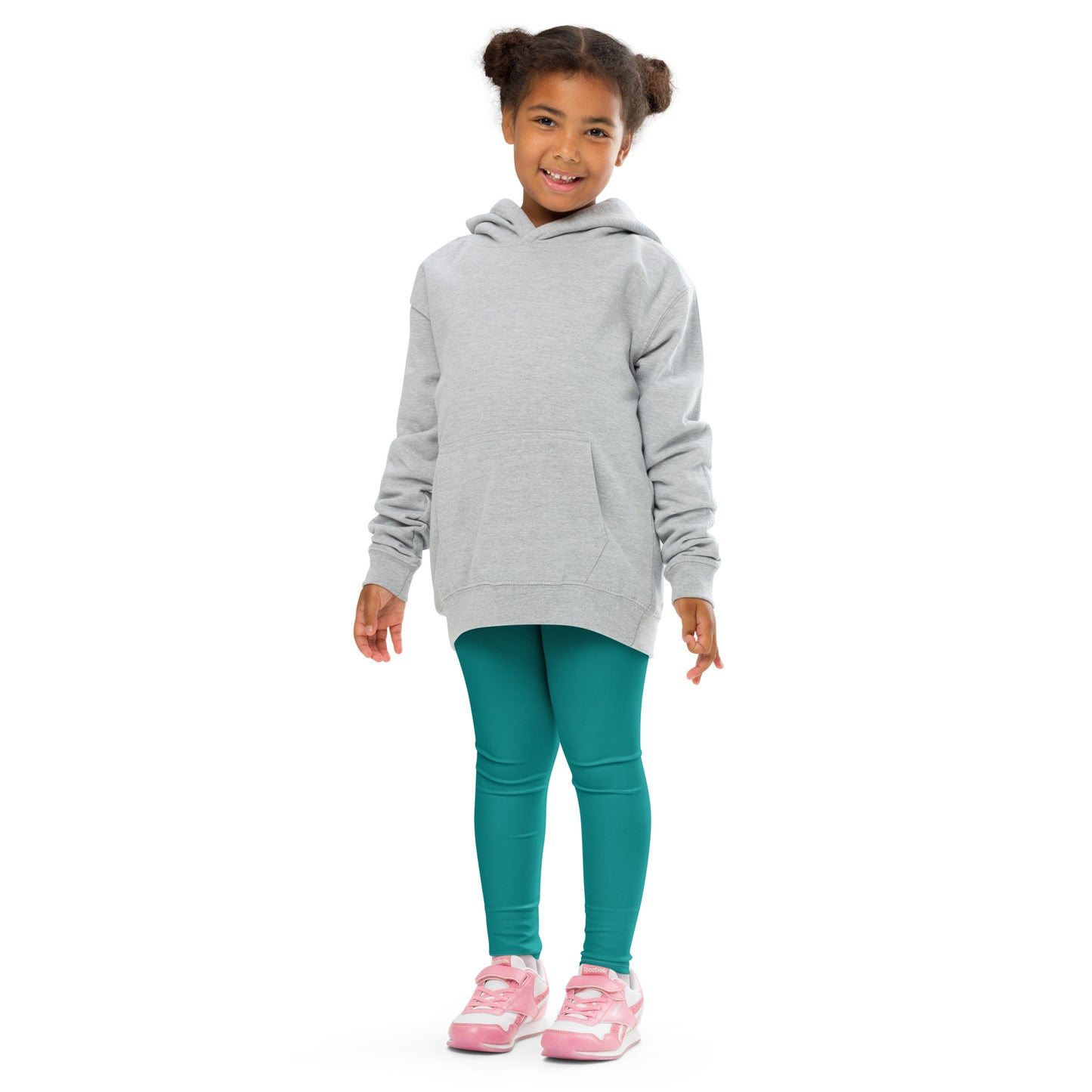 Kid's Leggings - Tropical Teal