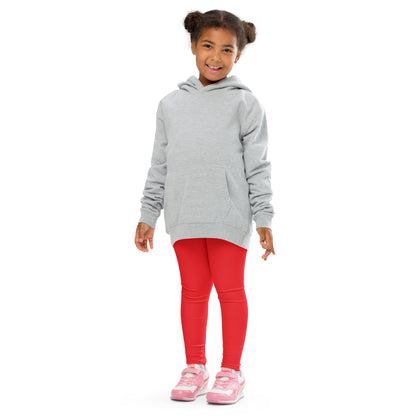 Kid's Leggings - Cherry Pop Red