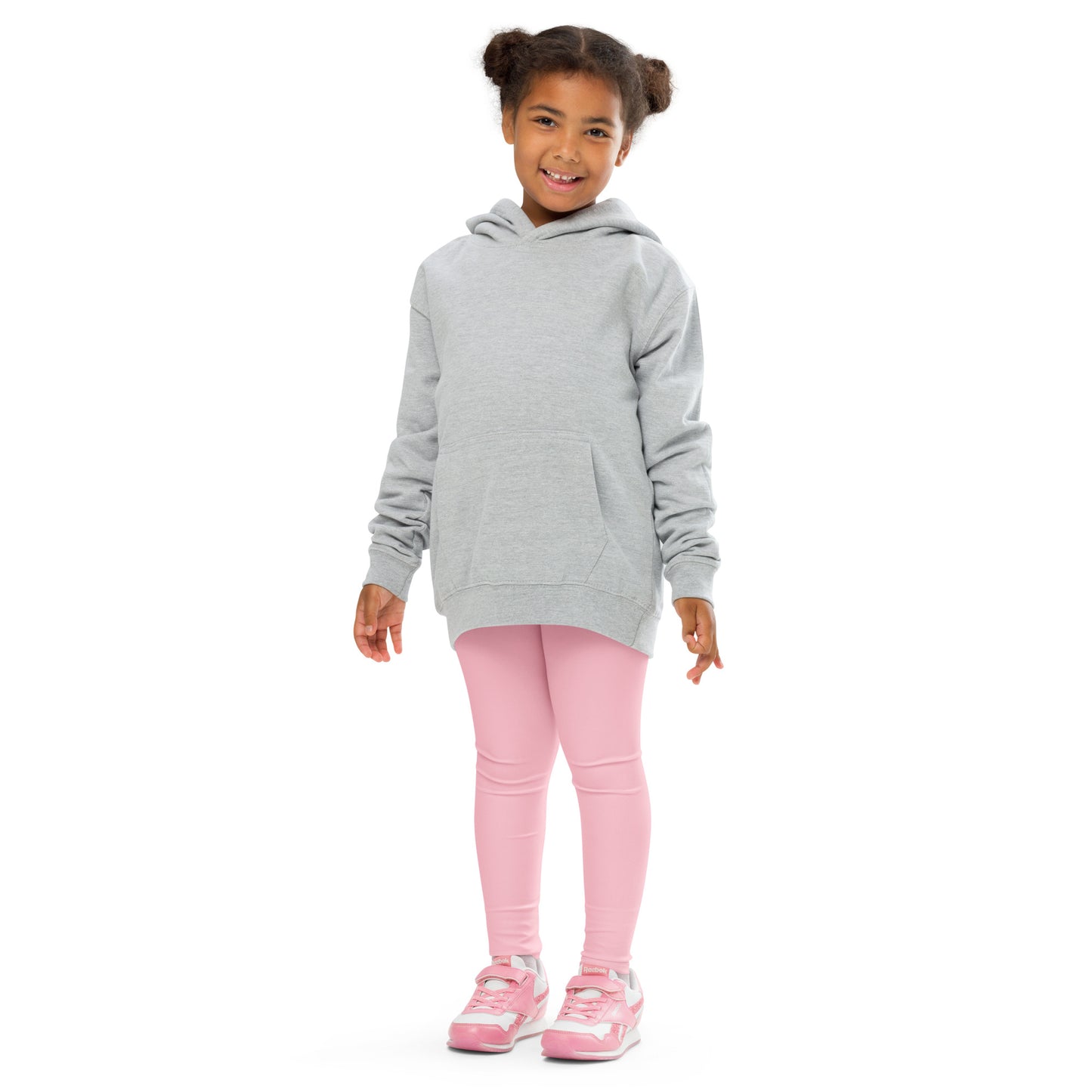 Kid's Leggings - Cotton Candy Pink