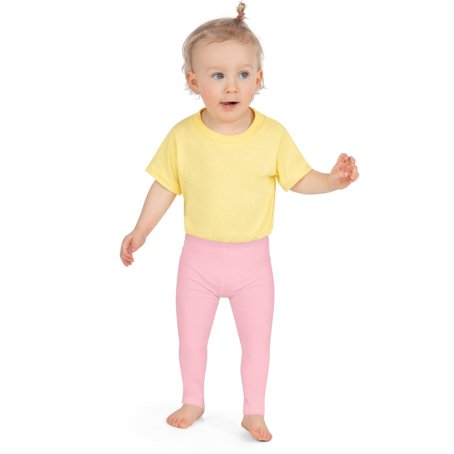 Kid's Leggings - Cotton Candy Pink