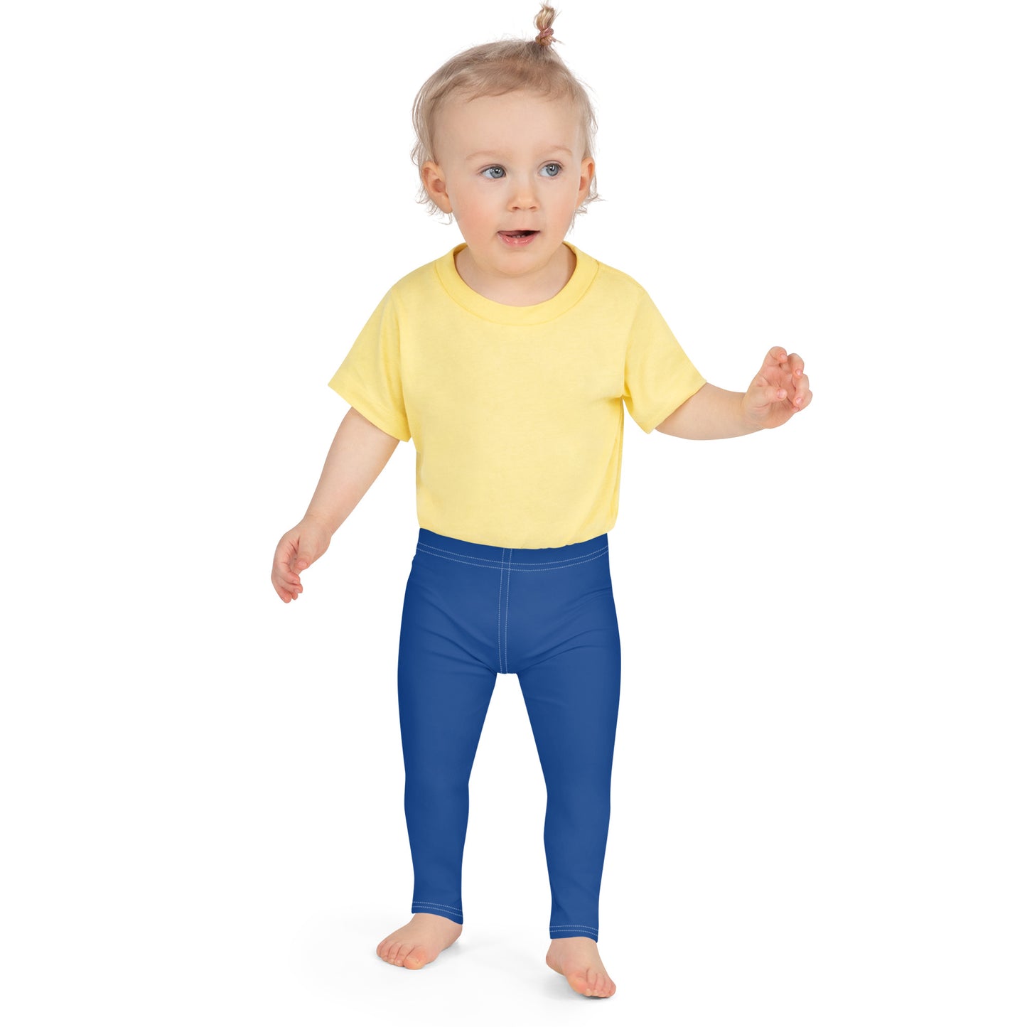 Kid's Leggings - Deep Ocean Blue