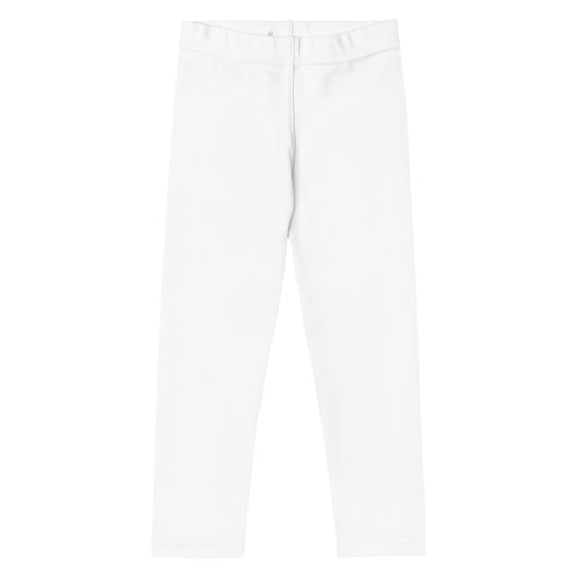 Kid's Leggings - Bright White