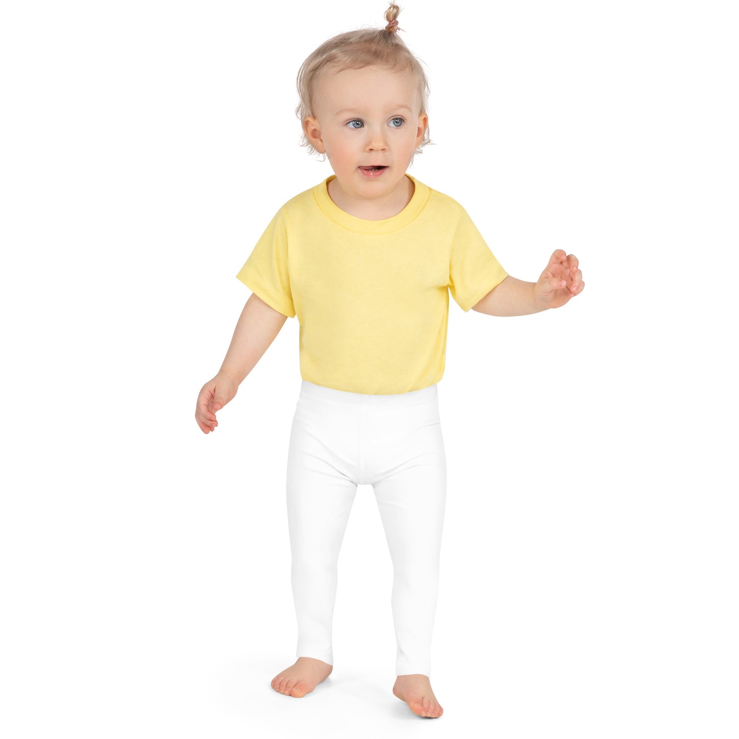 Kid's Leggings - Bright White