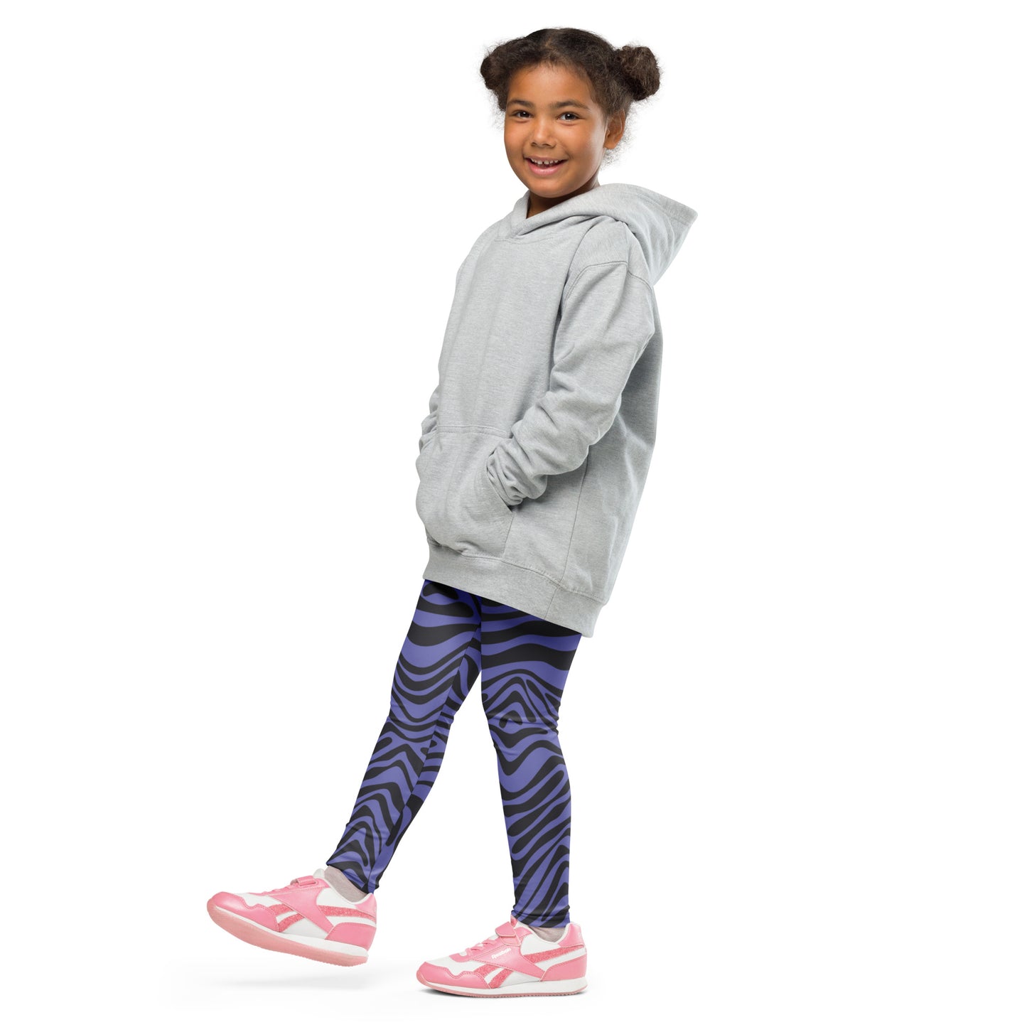 Kid's Leggings - Cosmic Ripple