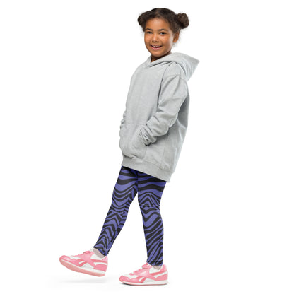 Kid's Leggings - Cosmic Ripple