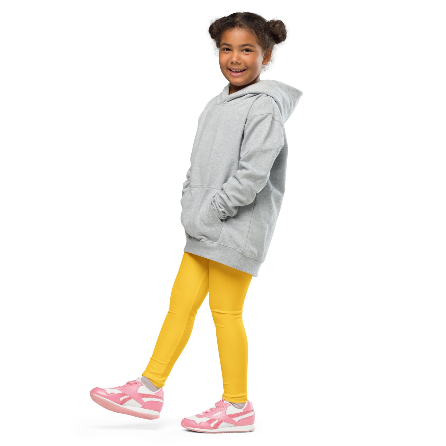 Kid's Leggings - Honey Mustard Yellow
