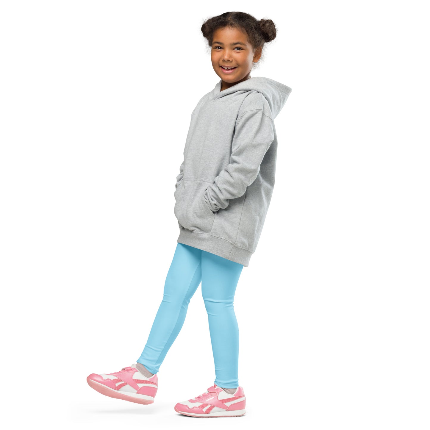 Kid's Leggings - Sky Dream Blue