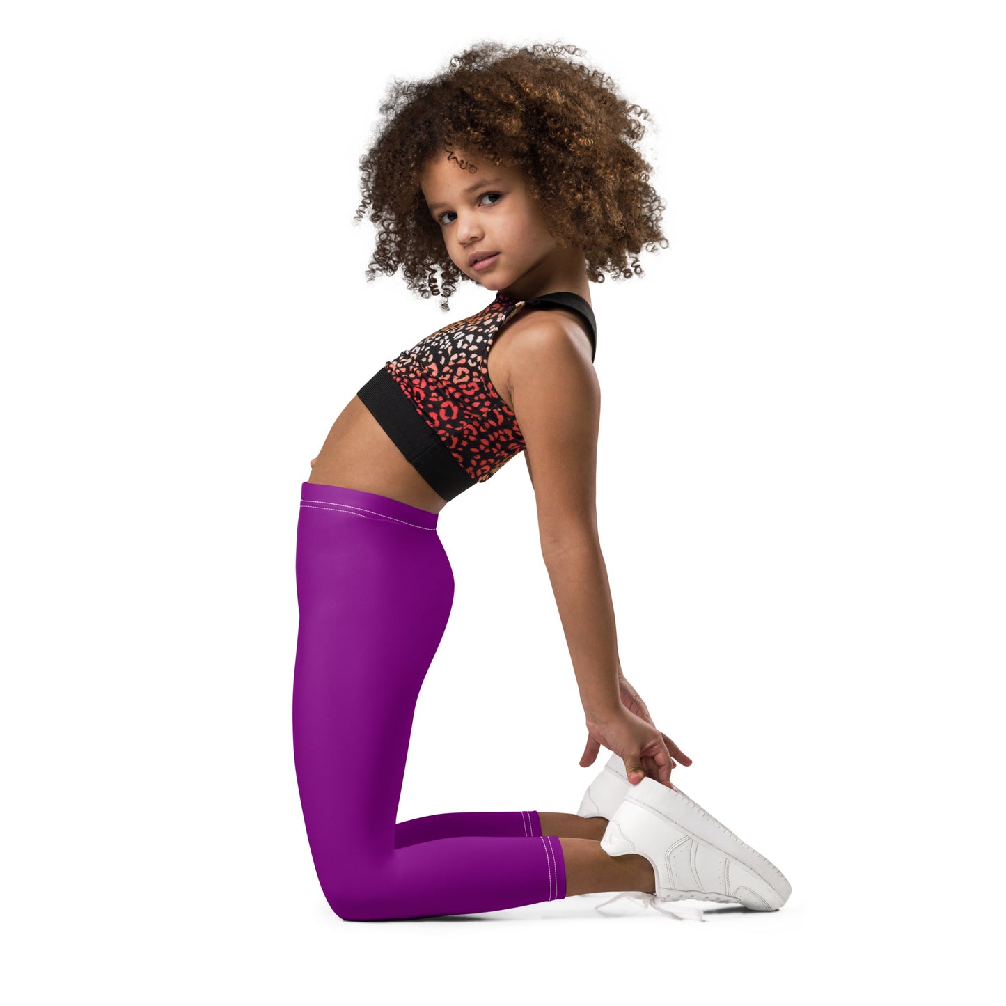 Kid's Leggings - Royal Plum