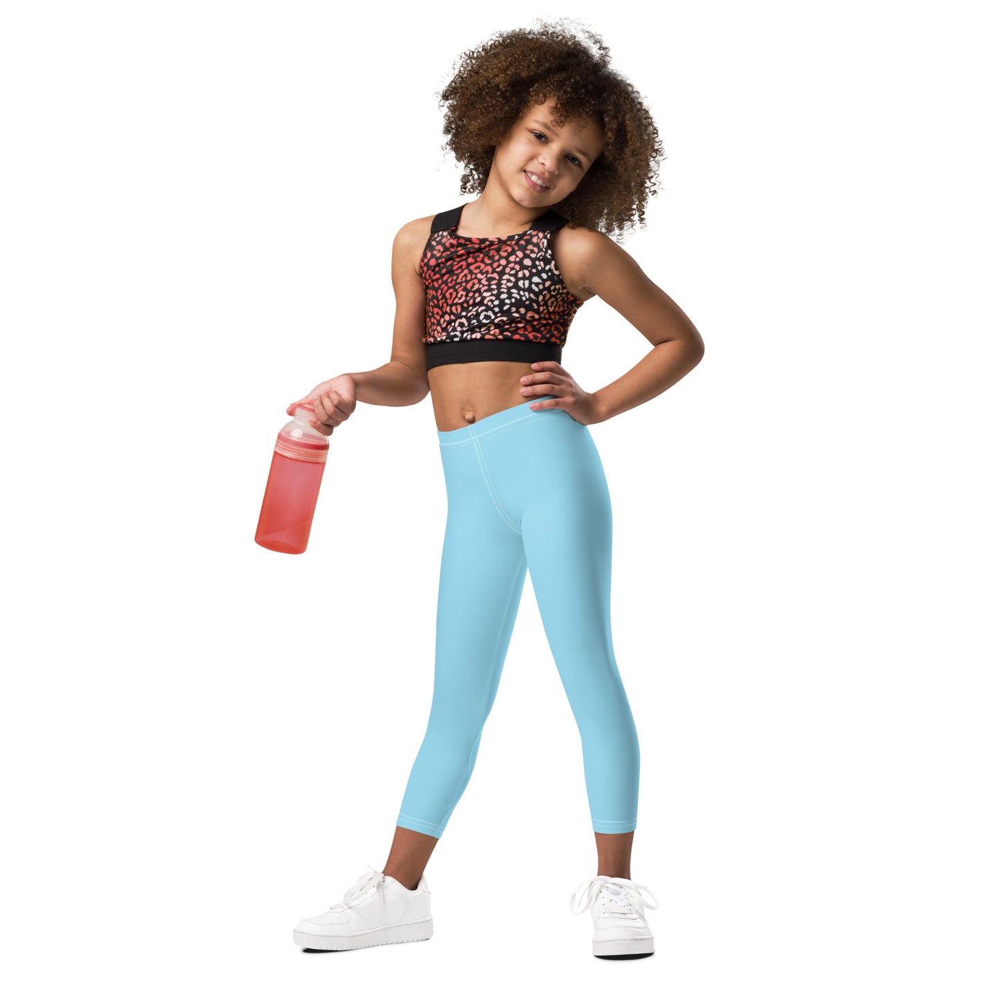 Kid's Leggings - Sky Dream Blue