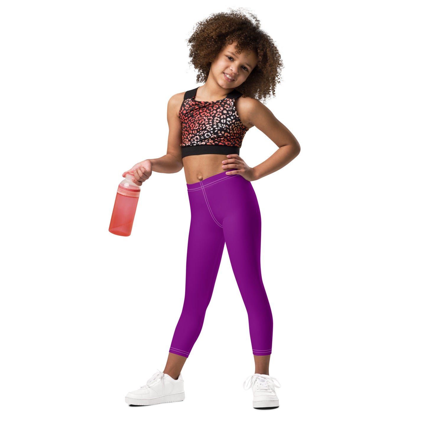 Kid's Leggings - Royal Plum