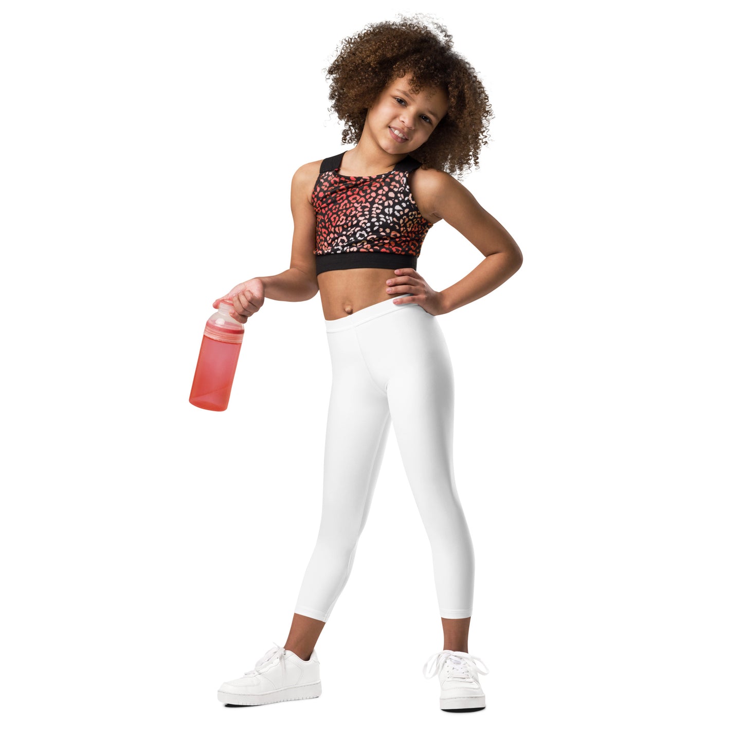 Kid's Leggings - Bright White