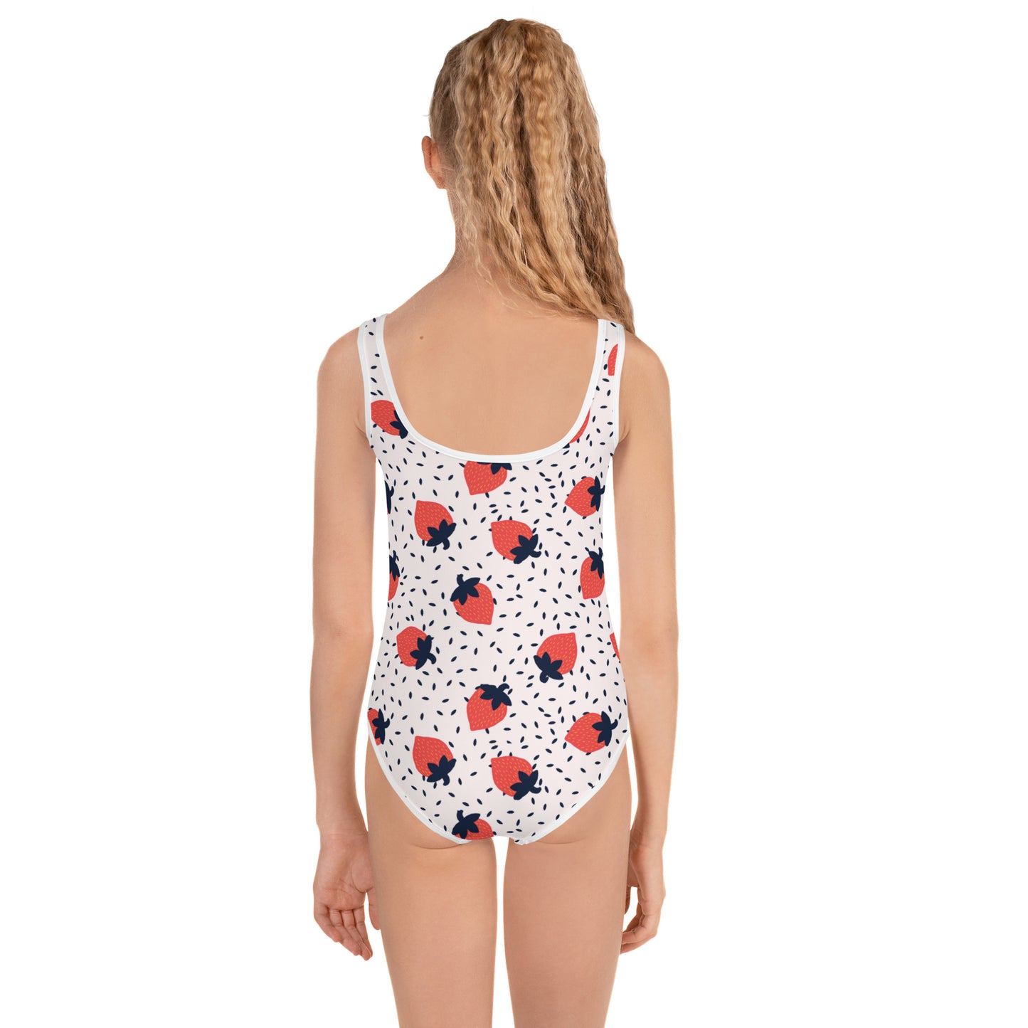 Kids Swimsuit - Strawberry Splash