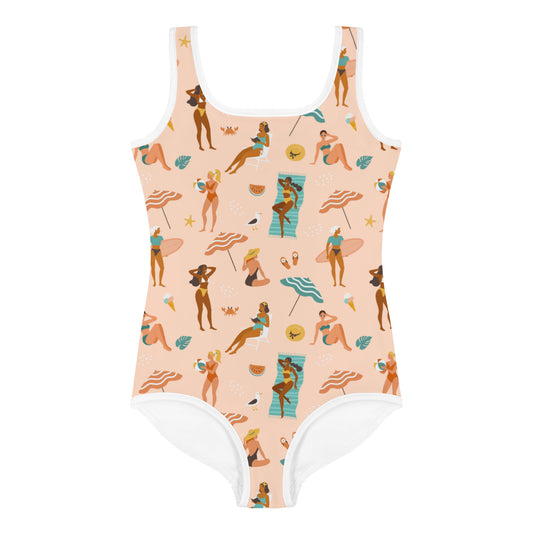 Kids Swimsuit - Beach Vibes