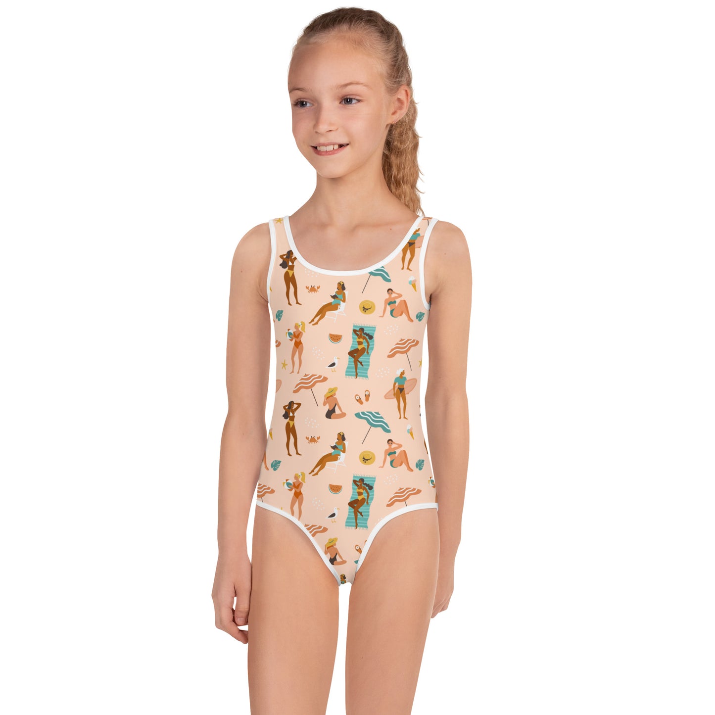 Kids Swimsuit - Beach Vibes