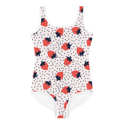 Kids Swimsuit - Strawberry Splash