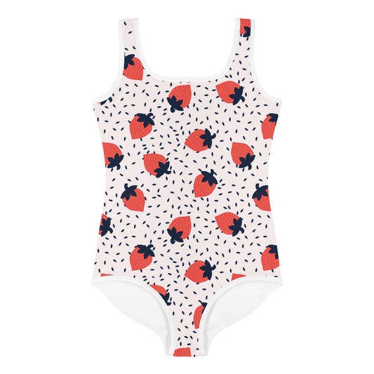 Kids Swimsuit - Strawberry Splash