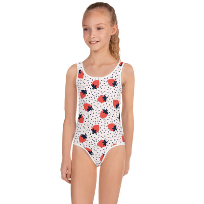 Kids Swimsuit - Strawberry Splash