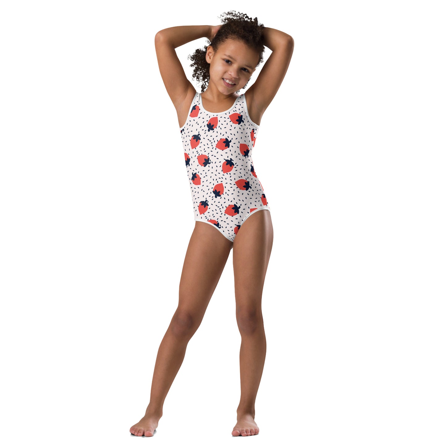 Kids Swimsuit - Strawberry Splash