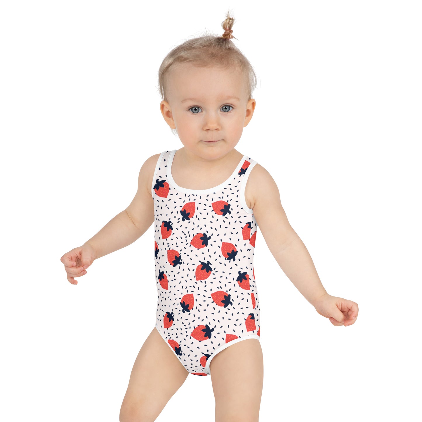 Kids Swimsuit - Strawberry Splash