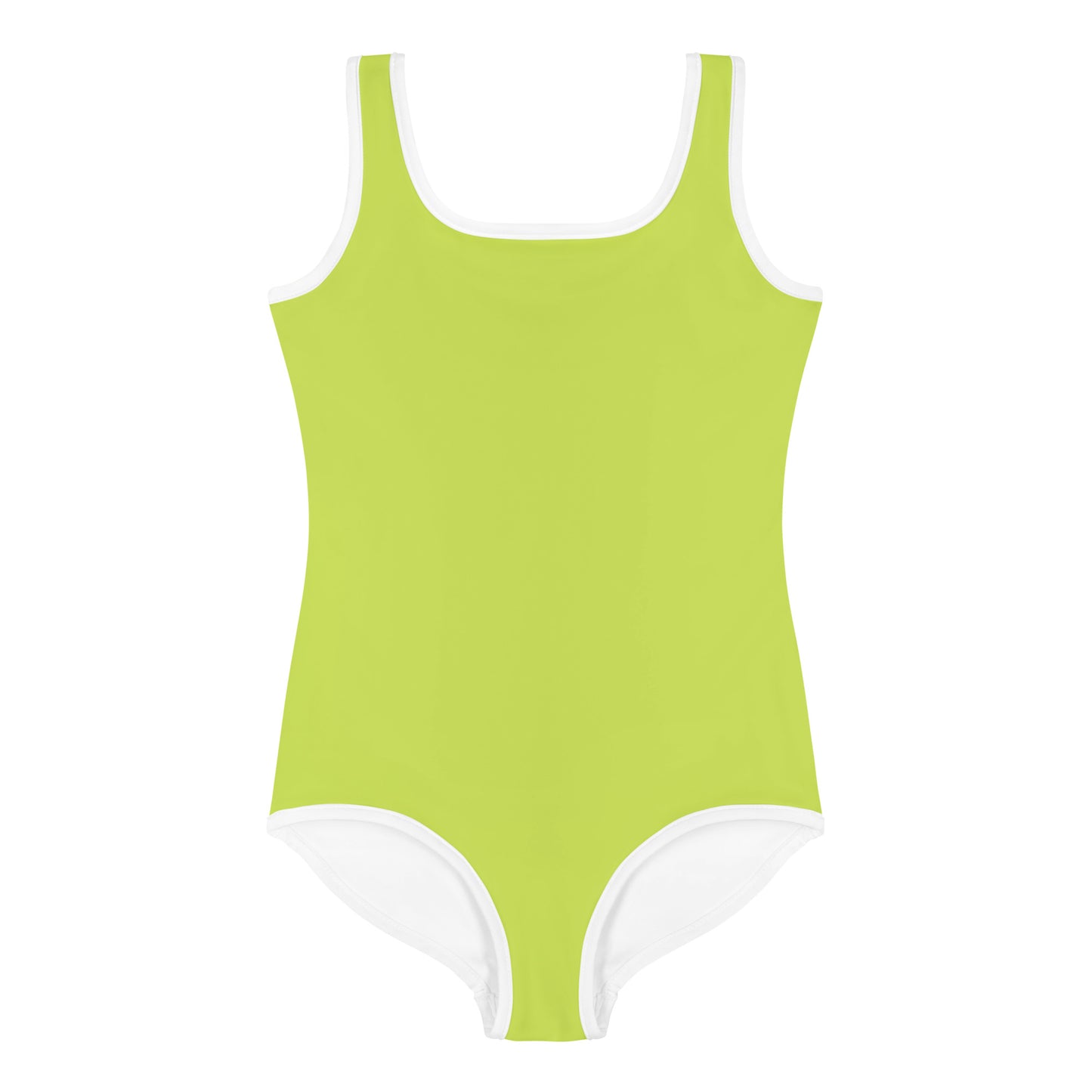 Kids Swimsuit - Lime Green
