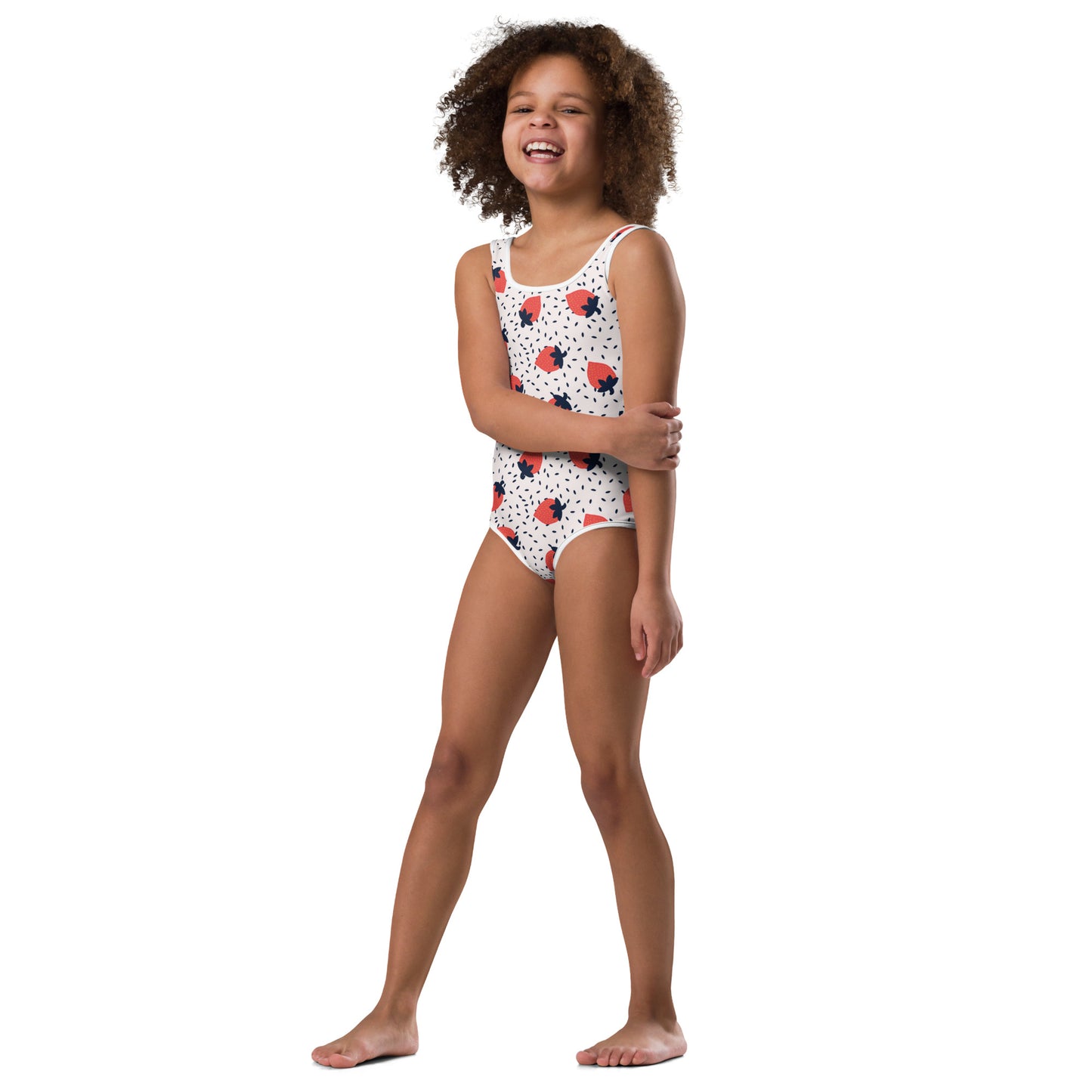 Kids Swimsuit - Strawberry Splash