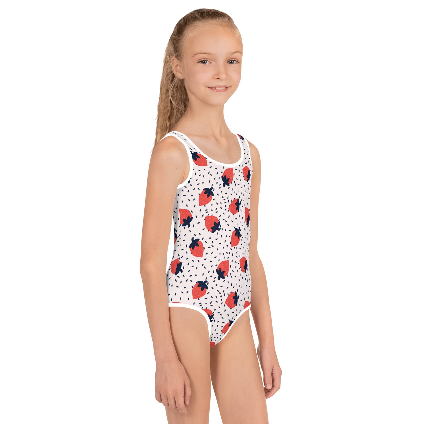 Kids Swimsuit - Strawberry Splash