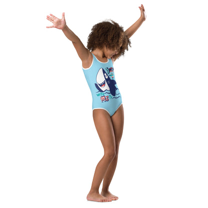 Kids Swimsuit - Swim with me, Blue