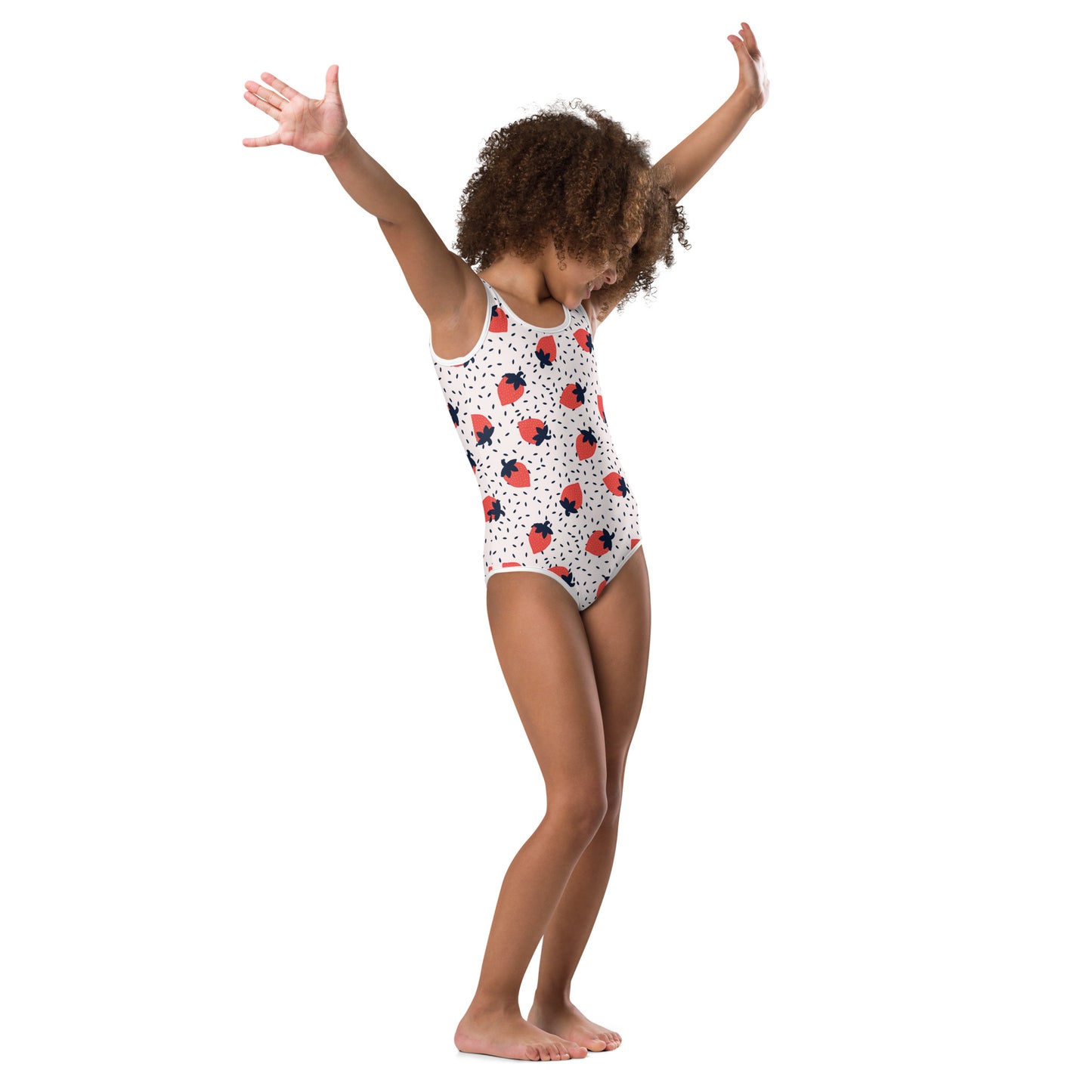 Kids Swimsuit - Strawberry Splash