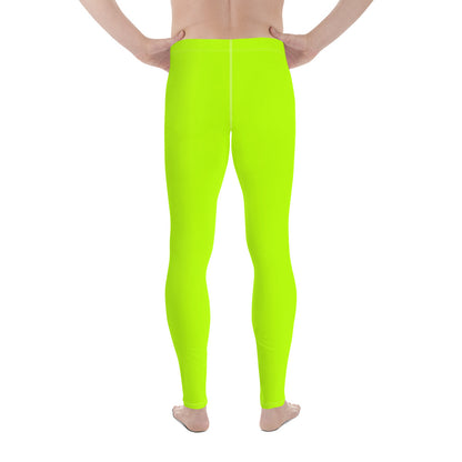 Men's Sport Pro Leggings - Neon Green