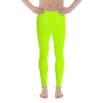 Men's Sport Pro Leggings - Neon Green