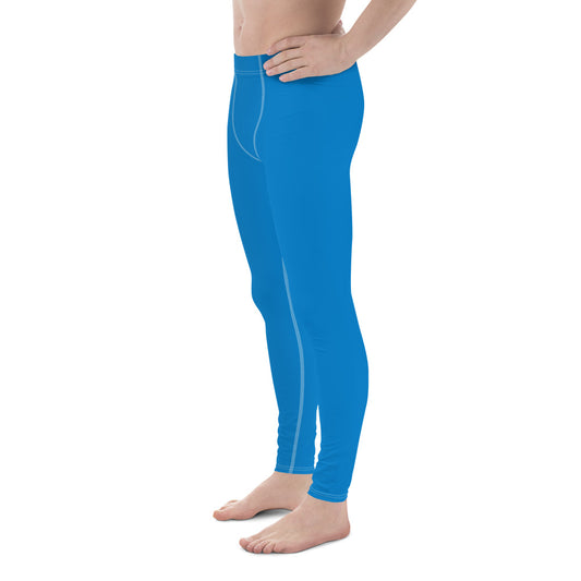 Sport Pro Leggings für Herren – Elektroblau
