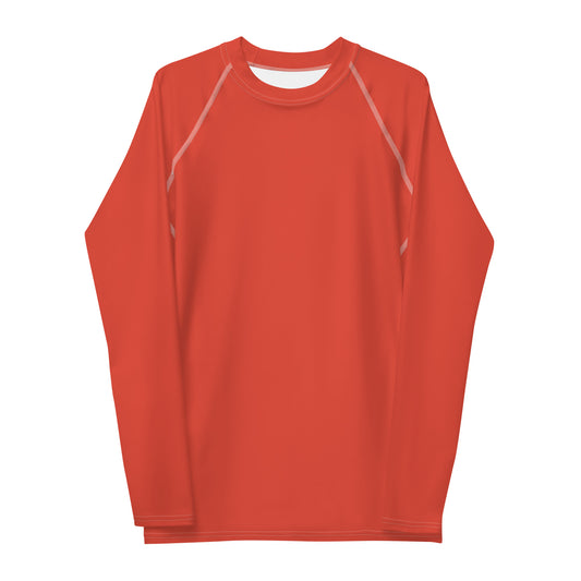 Rashguard für Herren – Kardinalrot