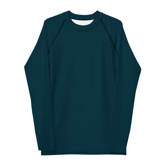 Rashguard für Herren – Tiefseeblau