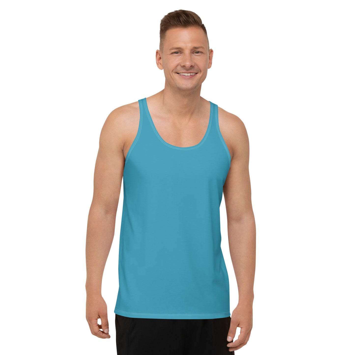 Herren-Performance-Tanktop für jeden Tag – Aqua Breeze