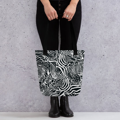 Wild Zebra Tote