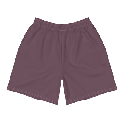 Men's Long Fit Performance Athletic Shorts - Smoky Plum