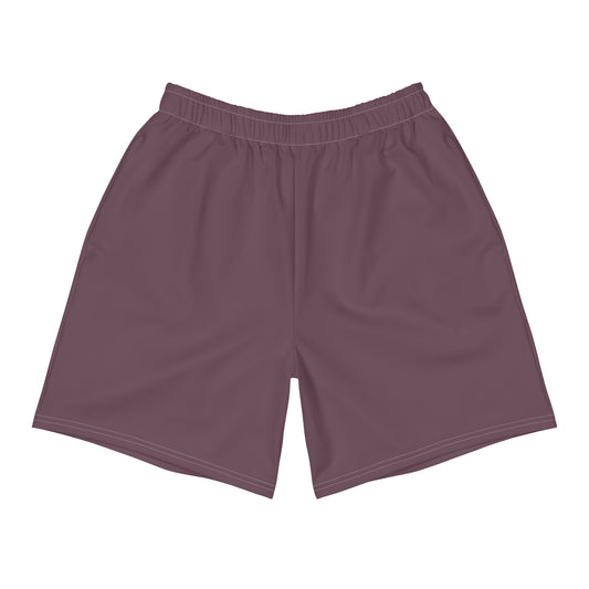 Herren-Performance-Sportshorts mit langer Passform – Rauchpflaume