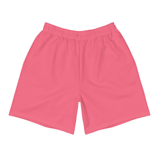 Herren-Performance-Sportshorts mit langer Passform – Ziegelstaub