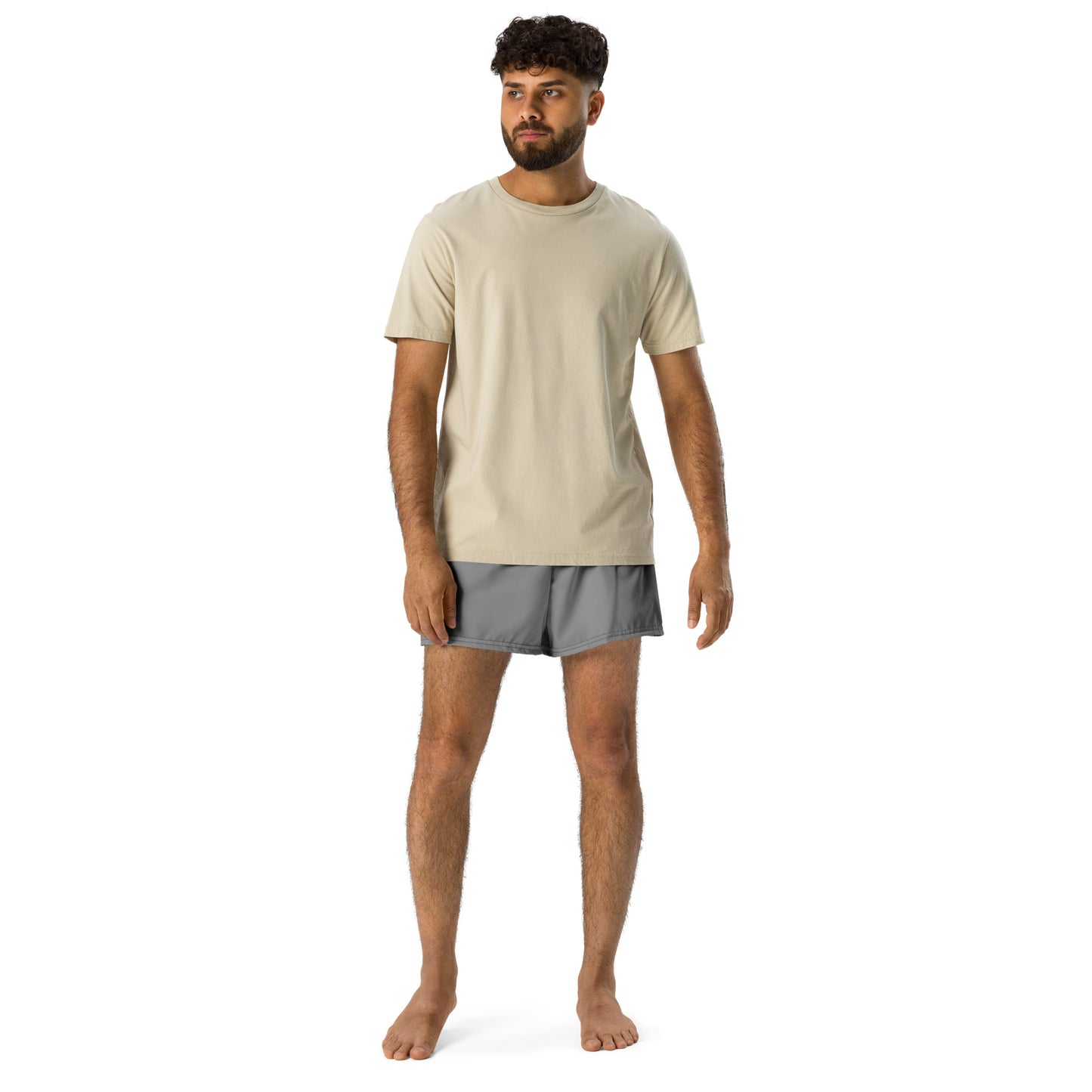 Performance-Sportshorts für Herren – Heather Grey