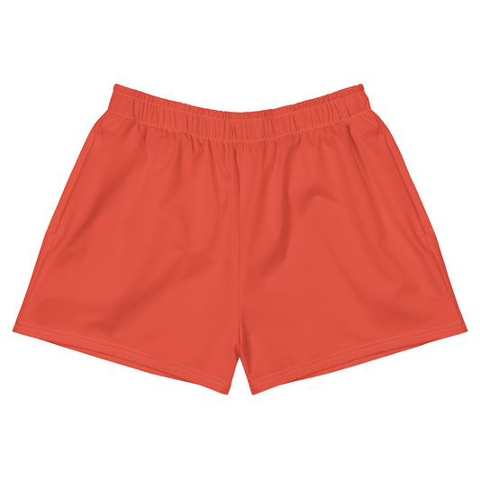 Performance-Sportshorts für Herren – Feuriges Rot