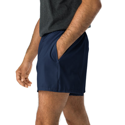 Men's Performance Athletic Shorts - Navy Blue