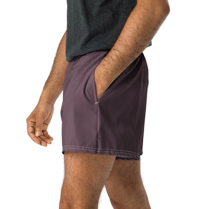 Performance-Sportshorts für Herren – Rauchpflaume