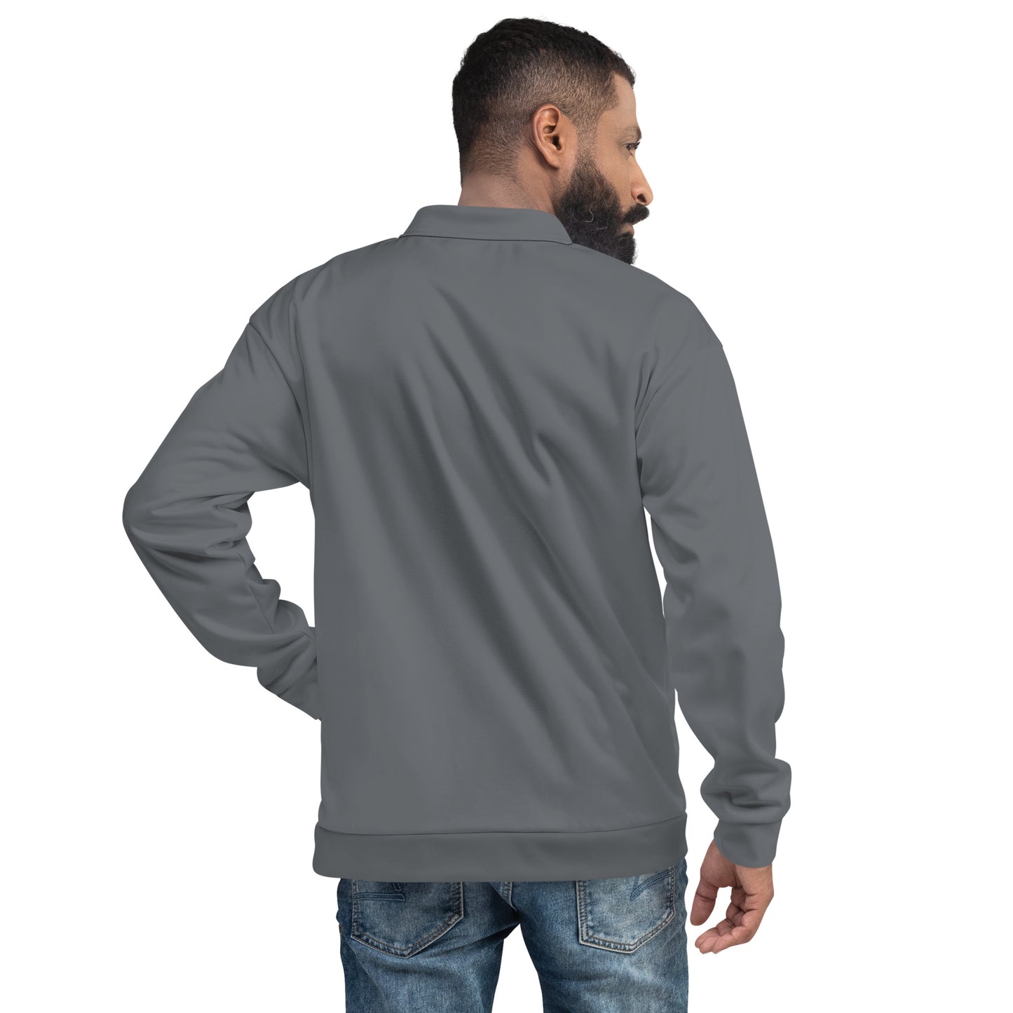 Bomberjacke für Herren - Eisengrau