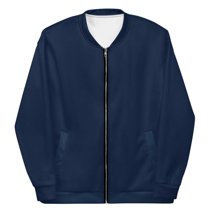 Men's Bomber Jacket - Navy Blue