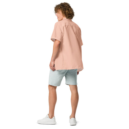 Short Sleeve Button Shirt - Rosewood