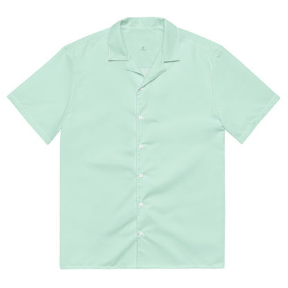 Short Sleeve Button Shirt - Mint Green