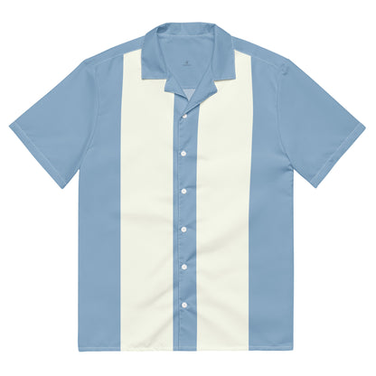 Short Sleeve Button Shirt - Blue Horizon