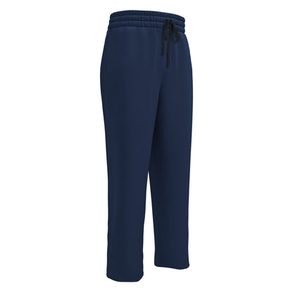 Men's Wide-Leg Joggers - Navy Blue