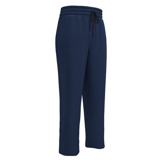 Herren-Jogginghose mit weitem Bein - Marineblau