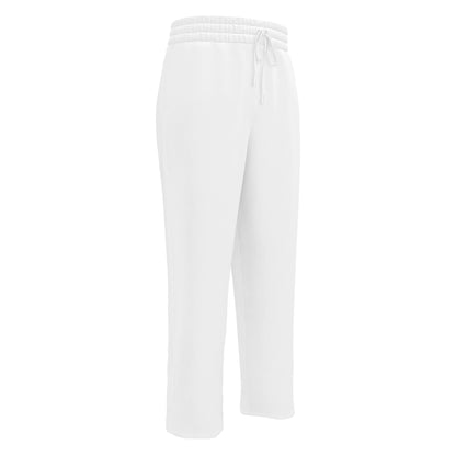 Men's Wide-Leg Joggers - Crisp White